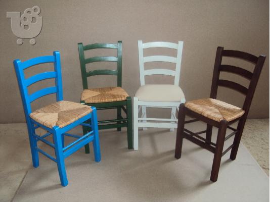 Φθηνές ξύλινες καρέκλες καφενείου εστιατορίου παραδοσιακές...